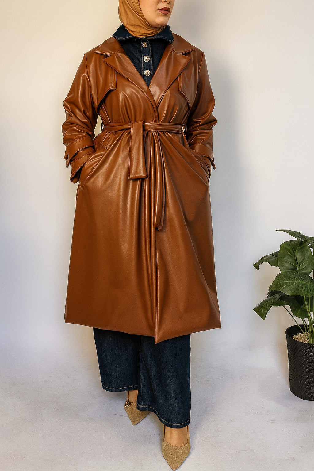 Trench Cuir