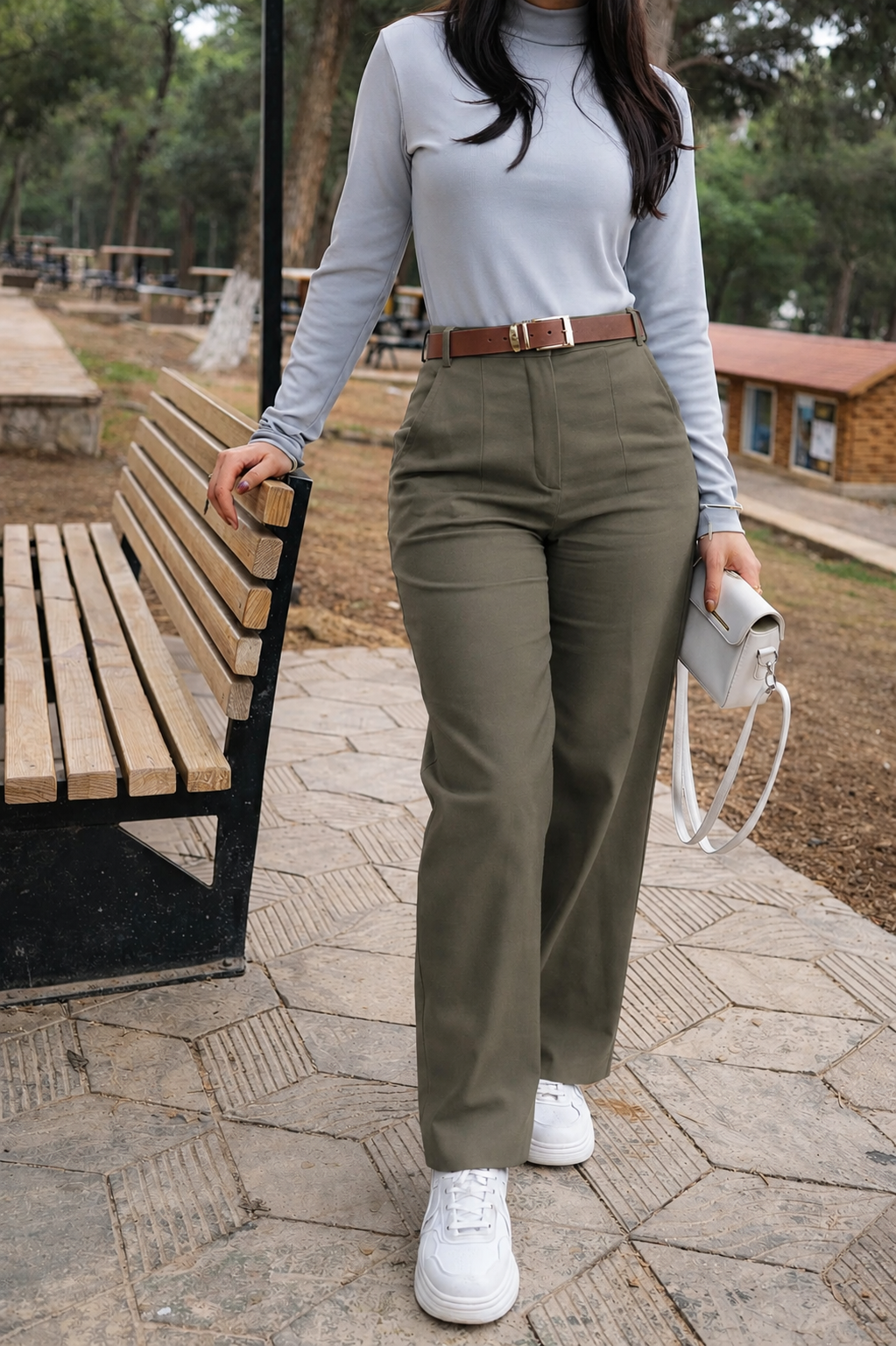 Pantalon toile