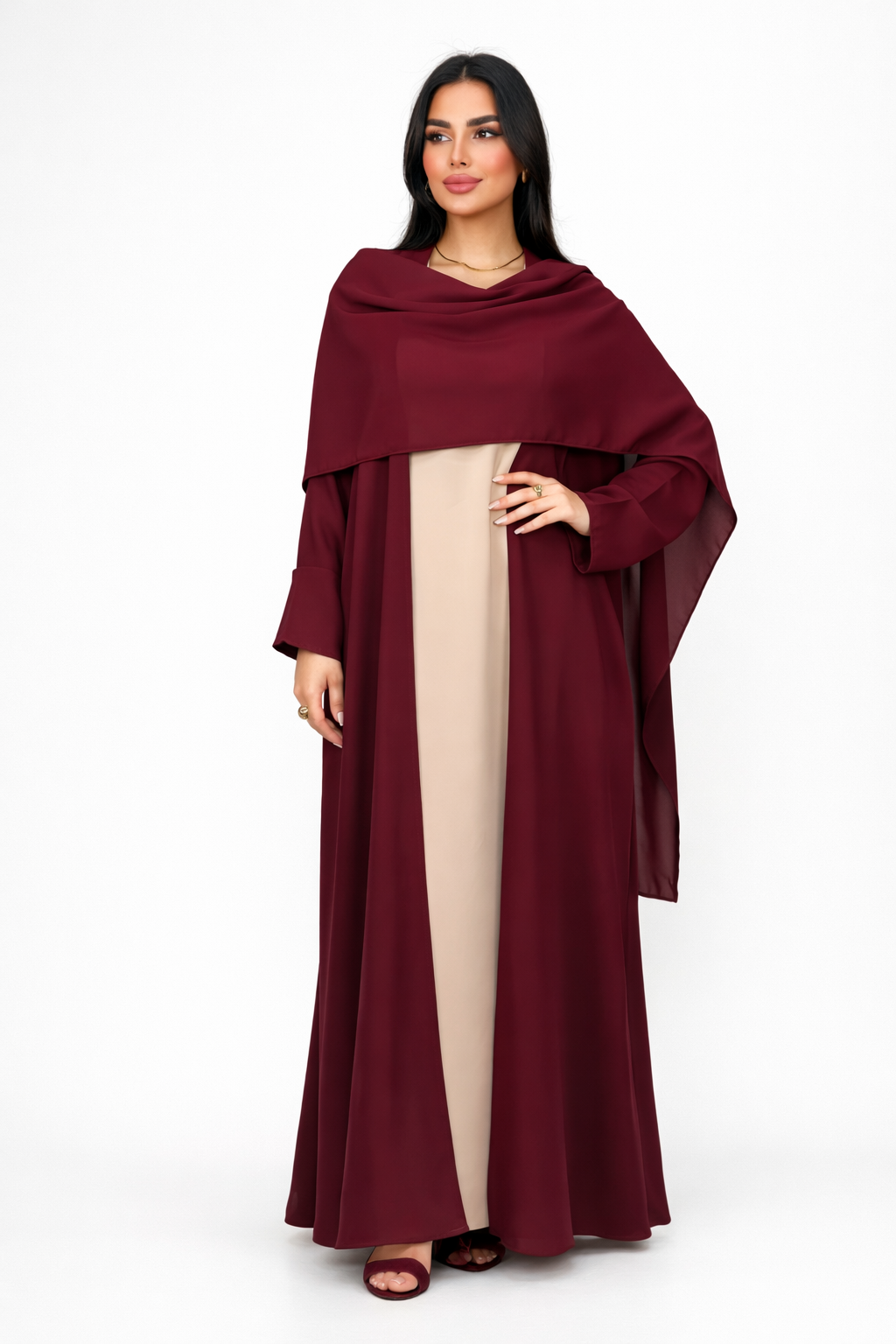 Abaya Écharpe