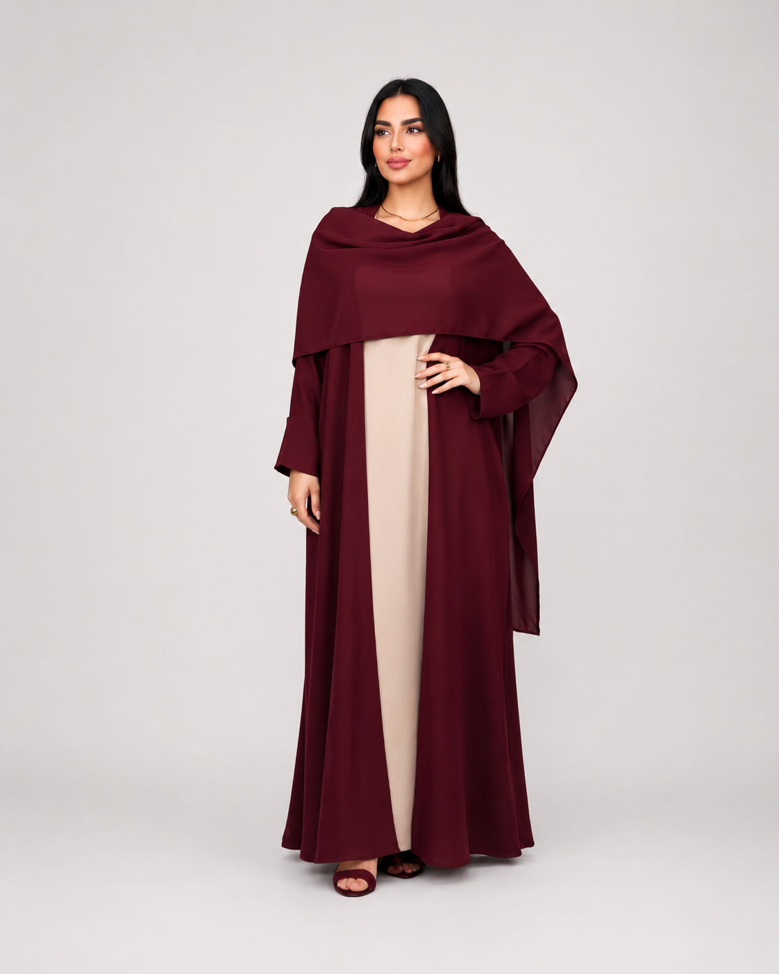 Abaya Écharpe