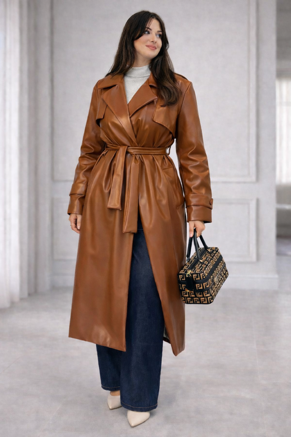 Trench Cuir