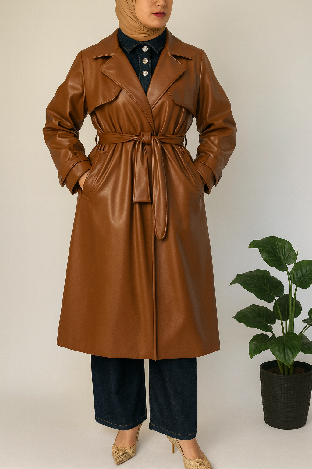 Trench Cuir